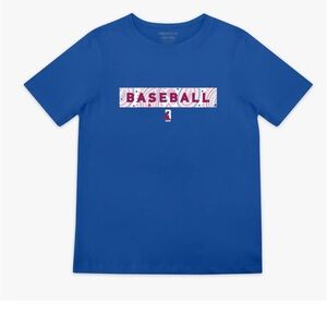 Baseball101 4th of July Youth Blue Tee